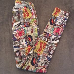 Comic book legging